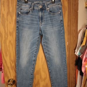 American Eagle Super Stretch Skinny Jeans, Size 6